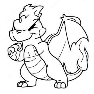 Charizard Izbacuje Vatru Bojanka 58825 12875