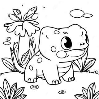 Bulbasaur U Vrtu Bojanka 58826 12880