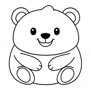 Srecna Bojanka Medvedic Squishmallow 58919-12907