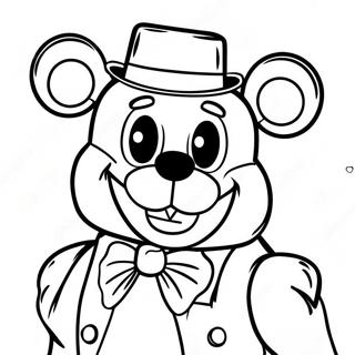 Freddy Fazbear Se Smeska Bojanka 59406-13010