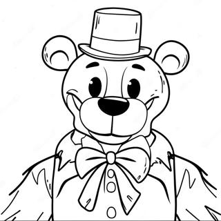 Freddy Fazbear Se Smeska Bojanka 59406-13011