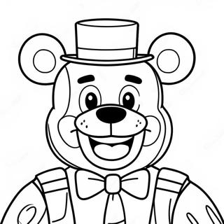 Freddy Fazbear Se Smeska Bojanka 59406-13012