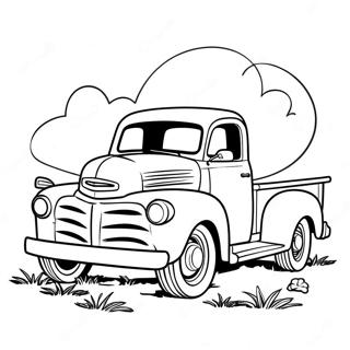 Bojanka Klasicnog Pikap Kamiona 59683-13076