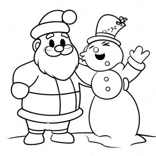 Deda Mraz Sa Sneska Belica Bojanka 59858 13125