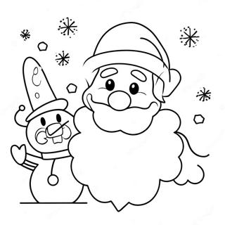 Deda Mraz Sa Sneska Belica Bojanka 59858 13127