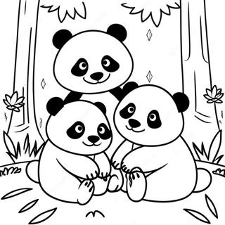 Panda Porodica U Sumi Bojanka 60044 13157