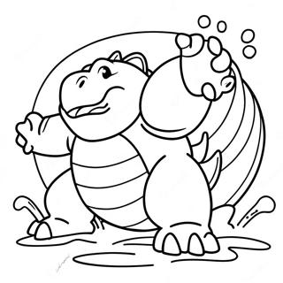 Bojanka Sa Mega Blastoiseom U Vodenom Napadu 60236-13208