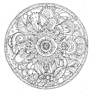 Bojanka Fantasticna Zivotinjska Mandala 60499 13268