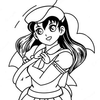 Bojanka O Sailor Mars U Vatrenoj Pozi 60763-13340