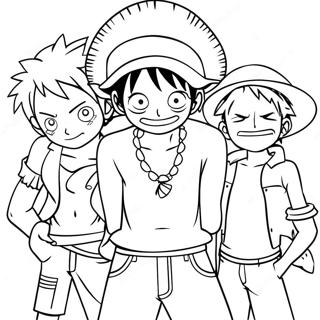 Bojanka O Luffyu Sa Prijateljima 60856 13364