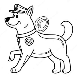 Policijski Pas U Akciji Bojanka 61045-13398