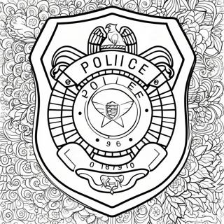 Policijska Znacku Bojanka 61047-13405