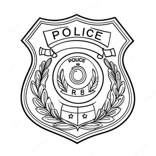 Policijska Znacku Bojanka 61047-13407