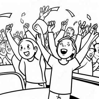 Bojanka Uzbudenih Navijaca Na Utakmici 6177-2143