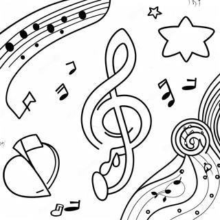 Muzicke Note I Zvezde Bojanka 62323-13744