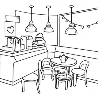 Ugodna Scena Kafica Bojanka 62414-13778