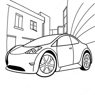 Bojanka Modernog Elektricnog Automobila 64353-12963