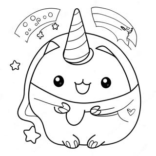 Preslatki Pusheen U Kostimu Jednoroga Bojanka 6474-151