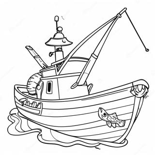 Ribarski Brod Sa Ulovom Bojanka 65814-14395