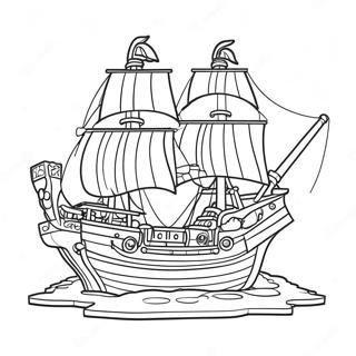 Avanturisticki Lego Piratski Brod Bojanka 6649 1268