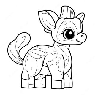 Slatka Lego Zivotinja Bojanka 6650 1569