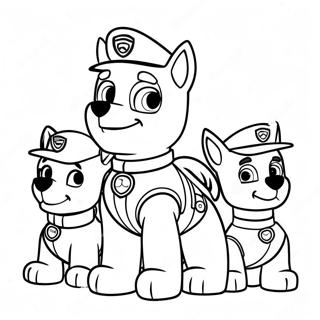 Božićna Paw Patrol Бојанке