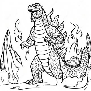 Bojanka Shin Godzilla Sa Plamenom 67806-14837
