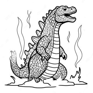 Bojanka Shin Godzilla Sa Plamenom 67806-14839