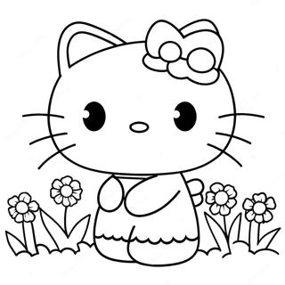 Hello Kitty Sa Cvecem Bojanka 68230-14929