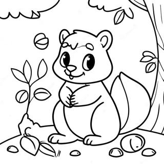 Bojanka Srecna Veverica Sakuplja Zireve 6926 404