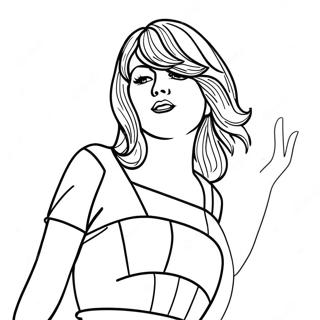 Taylor Swift Na Koncertu Stranica Za Bojanje 69302 15181