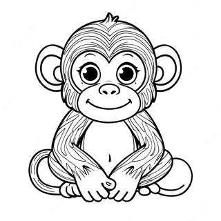 M Je Za Majmuna Stranica Za Bojanje 71756-15711