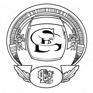 Stranica Za Bojanje 49ers Logo 71905-15766