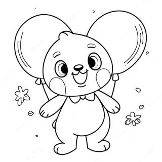 Slatki Huggy Wuggy Sa Balonima Bojanka 71982-15831
