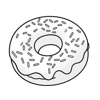 Sarmantna Bojanka Sa Krofnom I Posipom 72010-15862