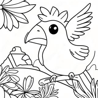 Sareni Rio Ptice Za Bojanke 72186-15991