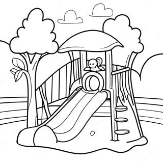 Zabava U Igraonici Sa Prijateljima Bojanka 72364 16138