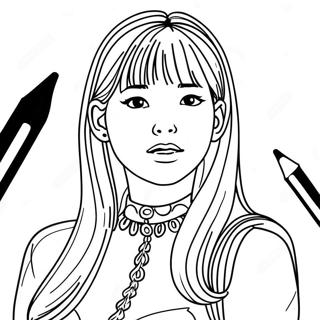 Bojanka Sa Lisom Iz Blackpink 72544-16273