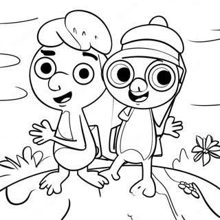 Bojanka Sa Finijem I Ferbom U Letnjoj Avanturi 72701-16402