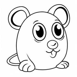 Smesni Racunar Mis Sa Velikim Ocima Stranica Za Bojanje 72779-16461