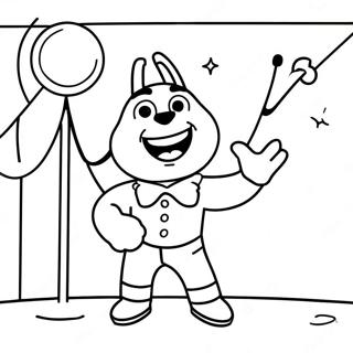 Buster Moon Peva Na Sceni Bojanka 73368-16909