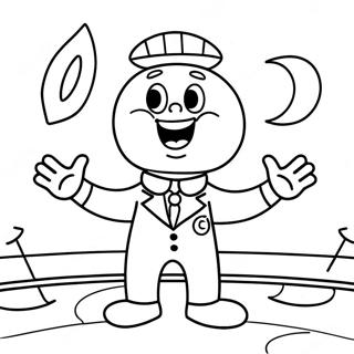 Buster Moon Peva Na Sceni Bojanka 73368-16910