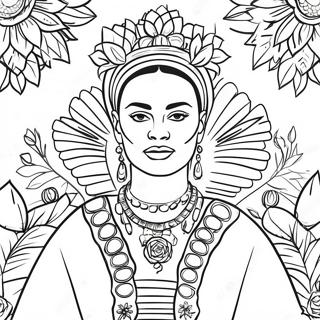 Bojanka Frida Kalo U Tradicionalnoj Haljini 73625 17117