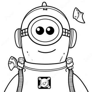 Minion U Svemirskom Odelu Bojanka 7370-807