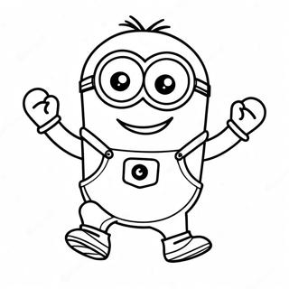 Smesni Minion Plese Bojanka 7371-2076