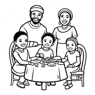 Bojanka Za Porodicno Okupljanje Kwanzae 74626-17904