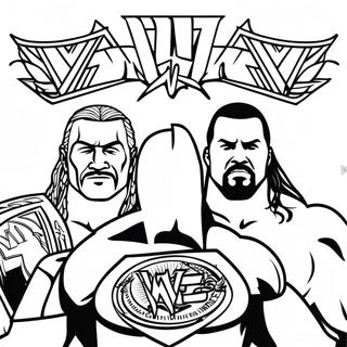Stranica Za Bojanje Wwe Sampionskog Meca 75138 18290