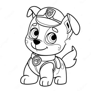 Stranica Za Bojanje Zastrasujuce Halloween Paw Patrol 75730-18751