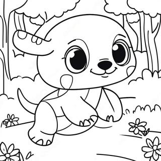 Razigrana Bojanka Sa Stitom I Andelom U Parku 76014-18976