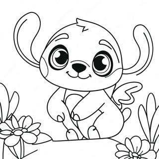 Sarmantna Bojanka Sa Stitom I Andelom Sa Cvecem 76015-18979